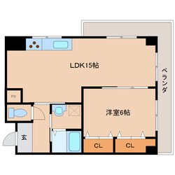 畝傍御陵前駅 徒歩2分 4階の物件間取画像